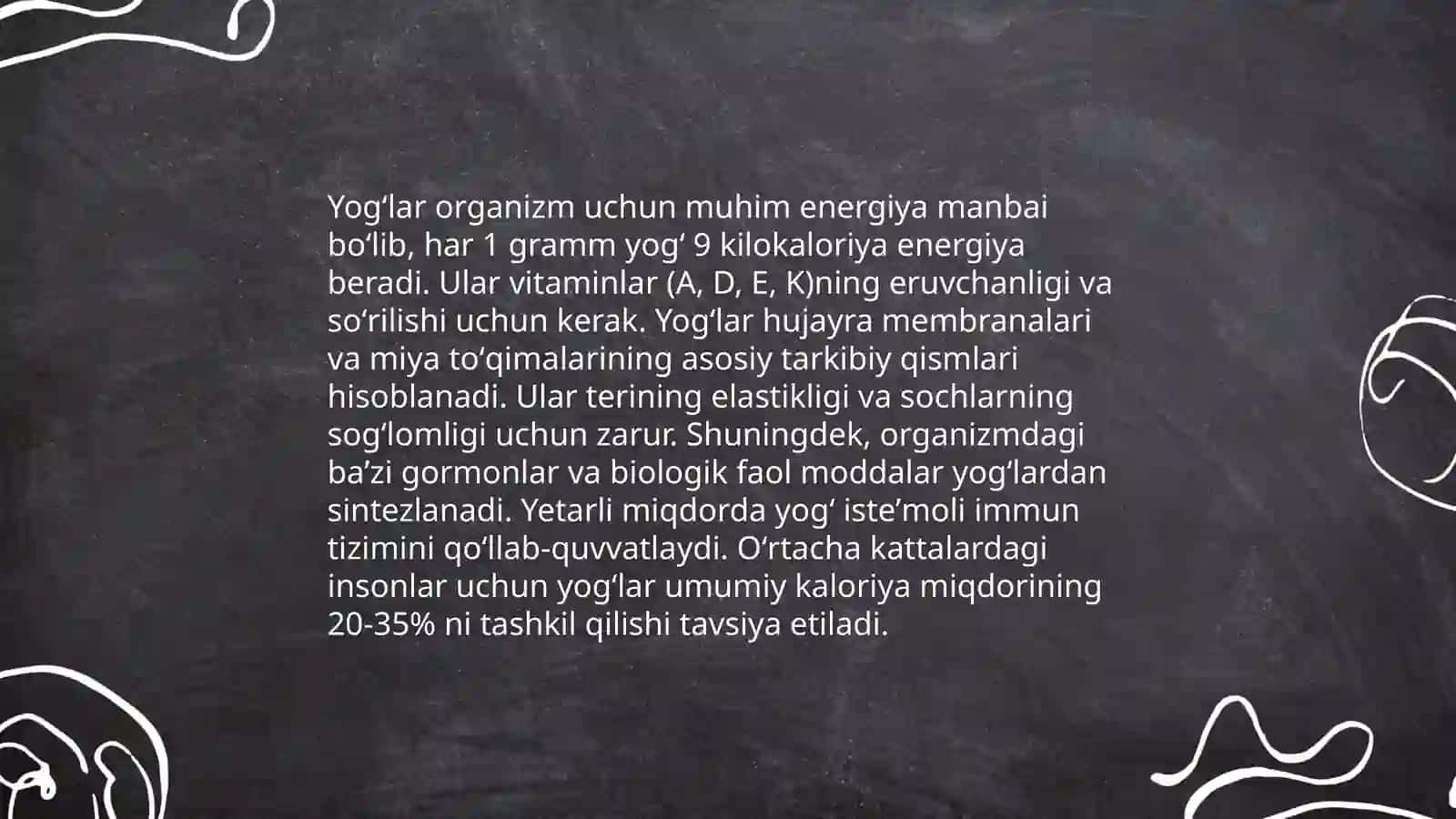 OQSILLAR YOGLAR VA Karbonsuvlar 4