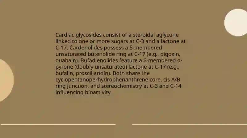 Cardiac glycosides 4