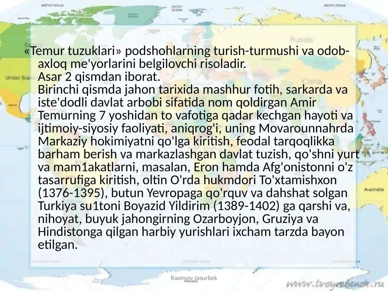 Temurtuzuklar 4