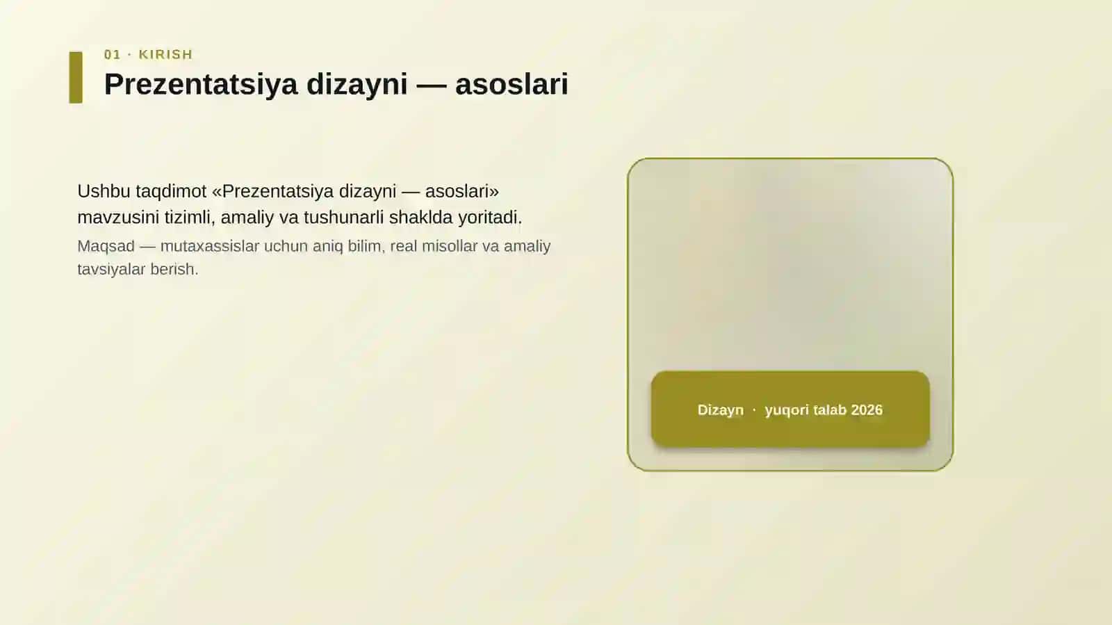 Prezentatsiya dizayni — asoslari 4