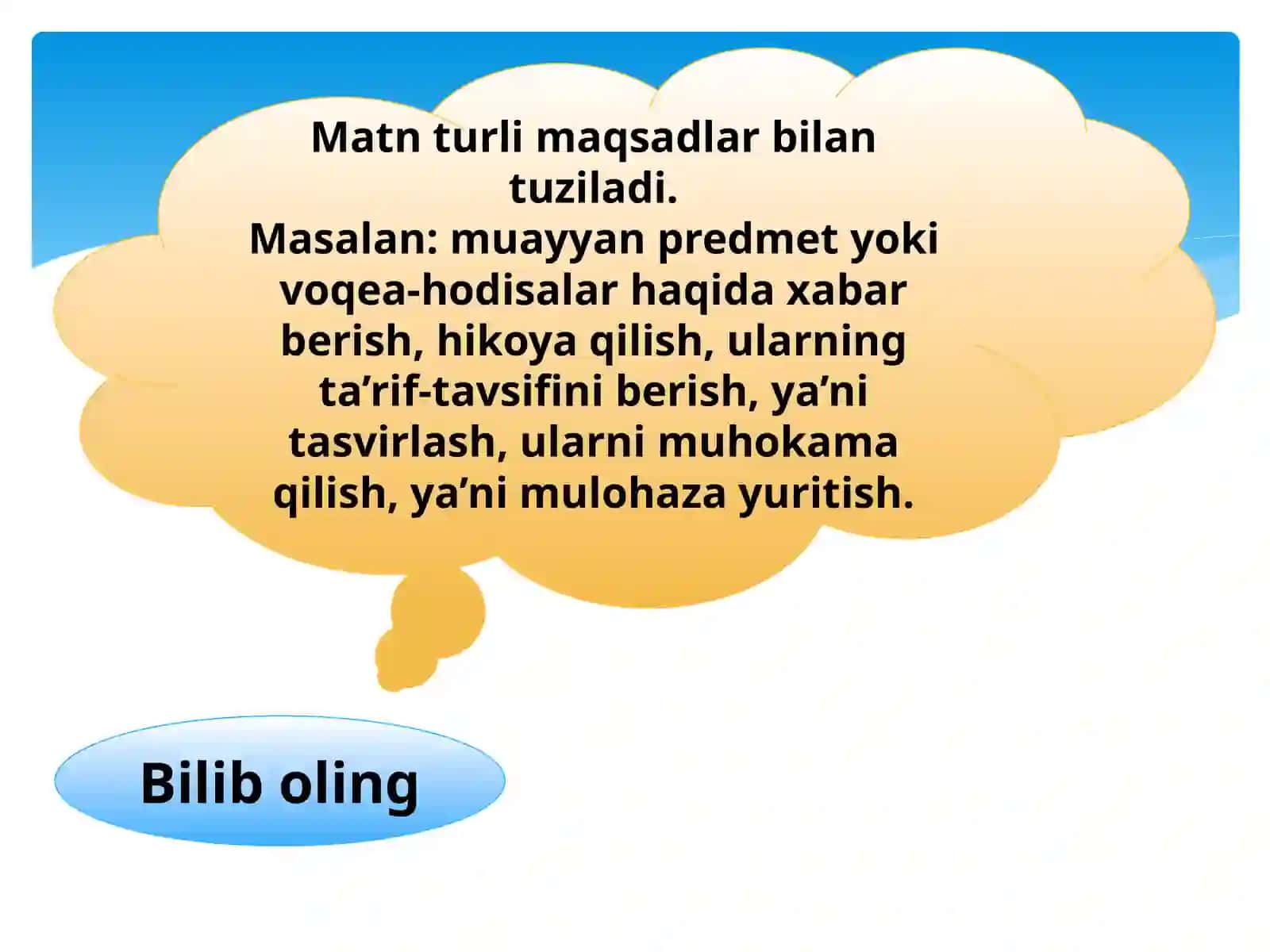 Matn  turlari.  Hikoya  matni 4