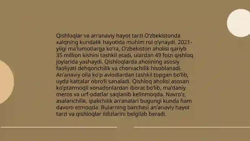 Shaharlar va qishloqlar 4