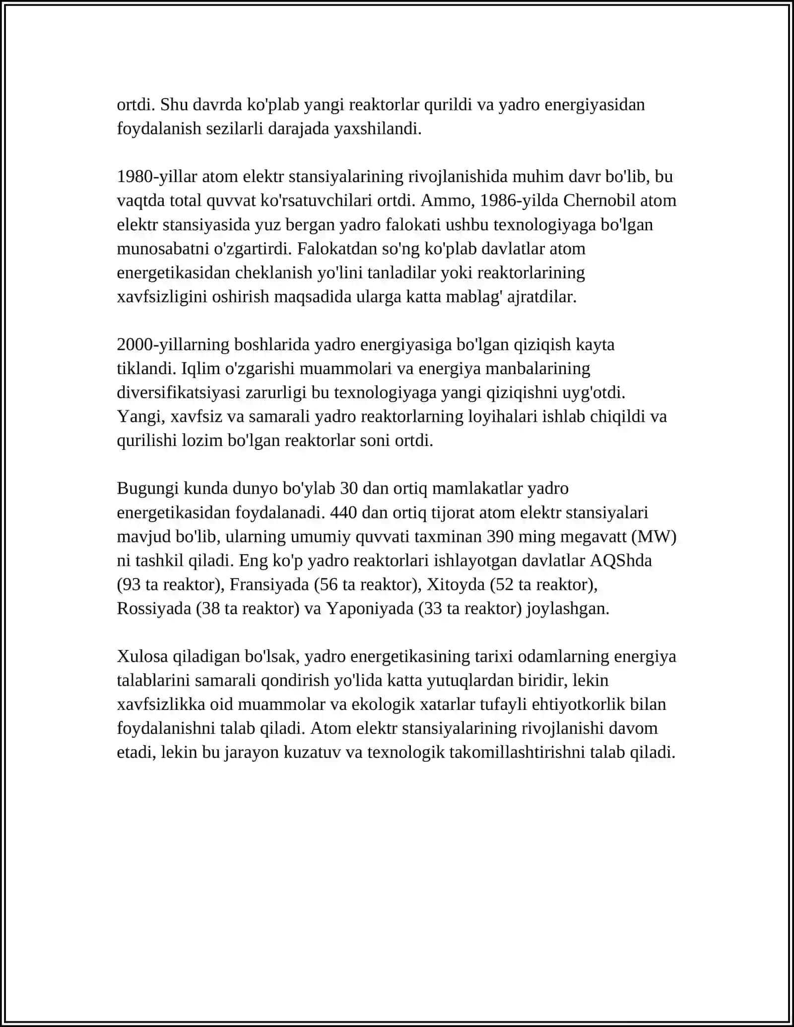 ATOM ELEKTR STANSIYALARI 4