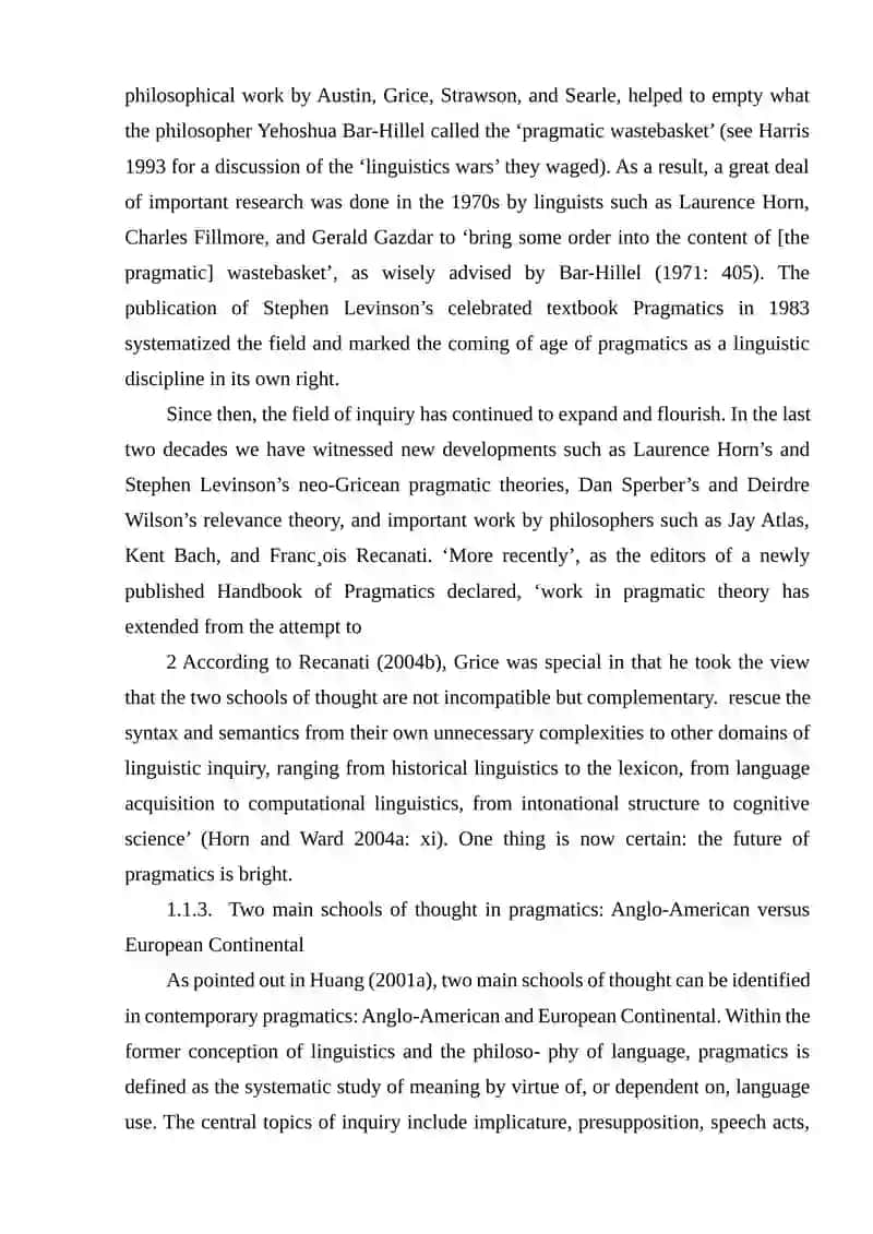WORD PRAGMATICS 4