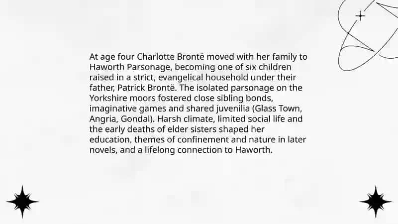 Charlotte Bronte life 4