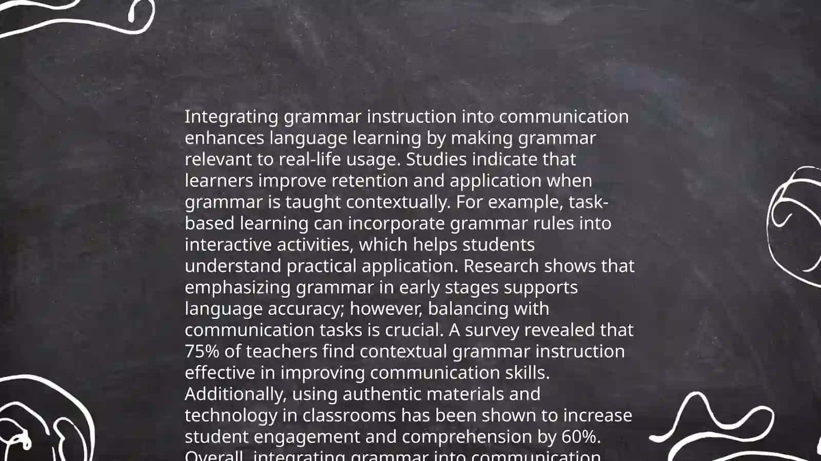 Teaching in grammar context 4