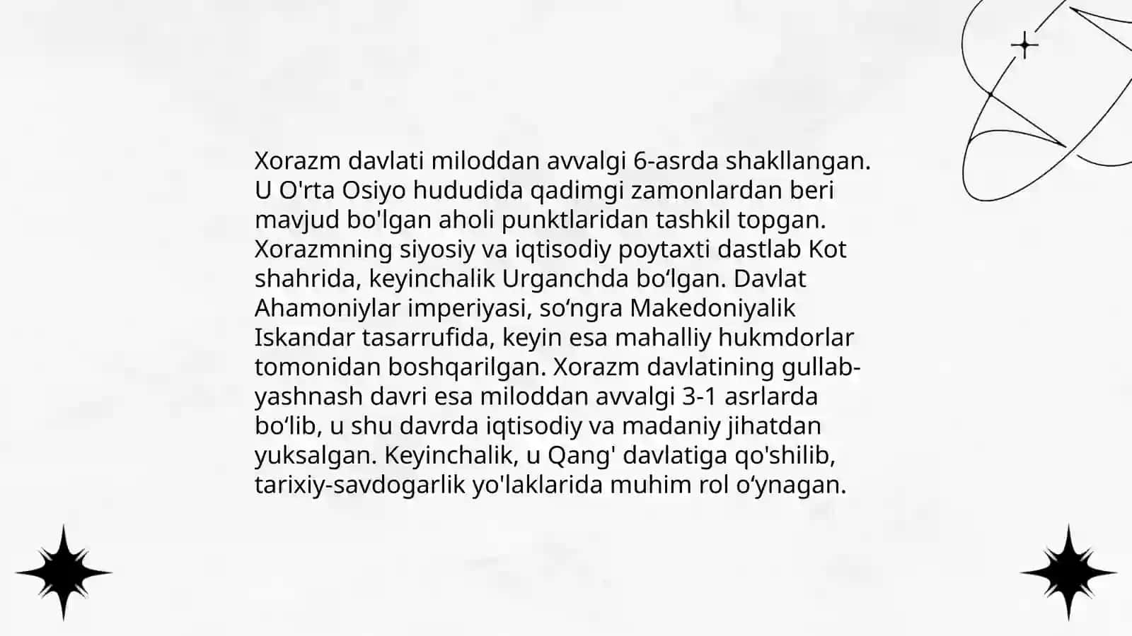 O'rta Osiyoning ilk davlatlari: Tarixiy kontekst 4