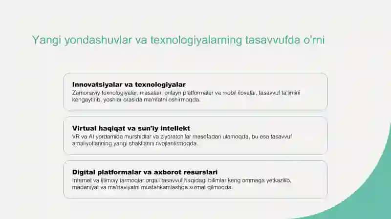 Yangi davr Sharq tasavvufi 4