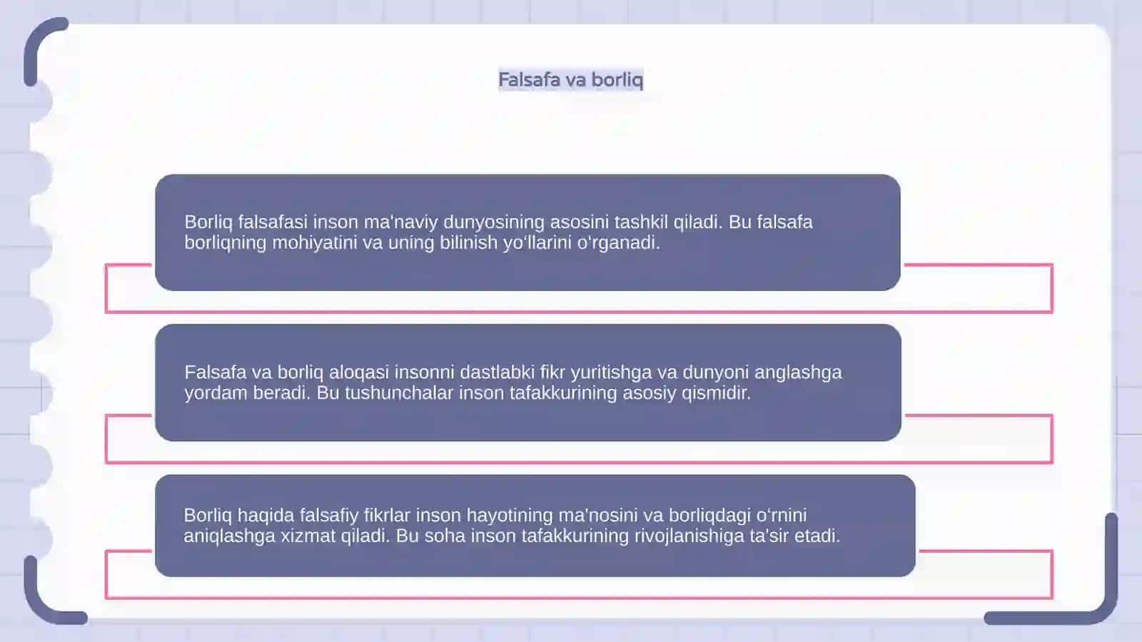 Borliq falsafasi 4
