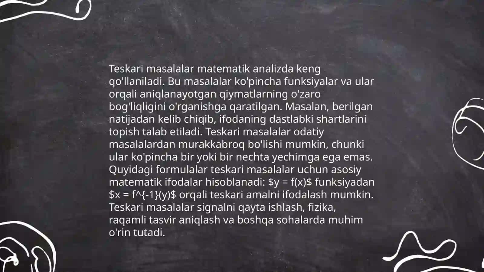 Xususiy hosilali differensial tenglamalar 4