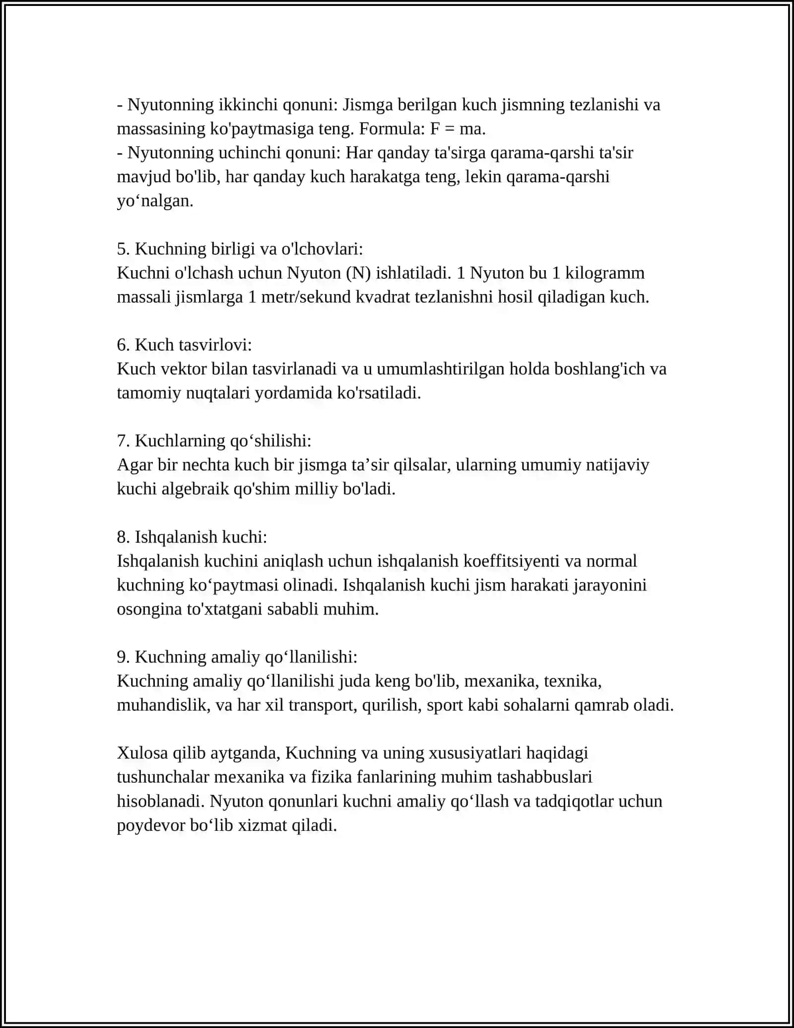 STATIKA ELEMENTLARI 4