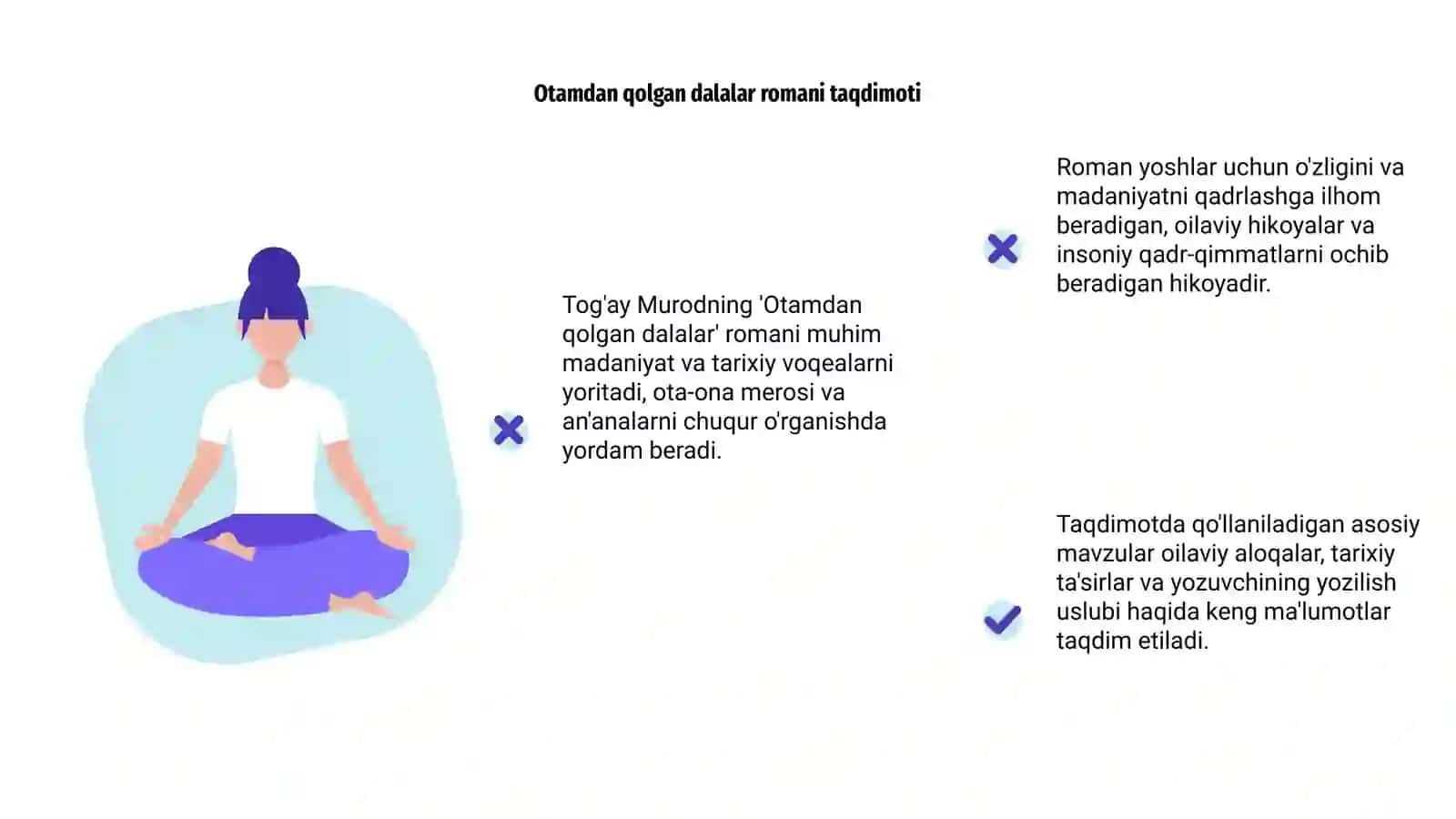 "Otamdan qolgan dalalar" romani 4