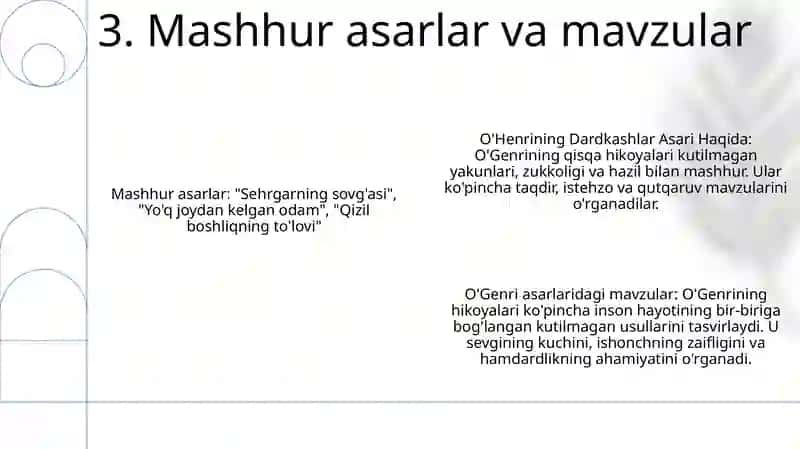 O'Genryning Dardkashlar 4