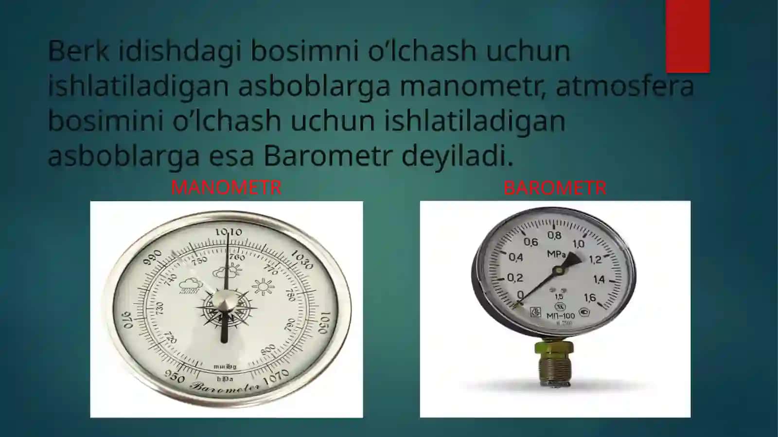 SUYUQLIK VA GAZLAR BOSIMI 4