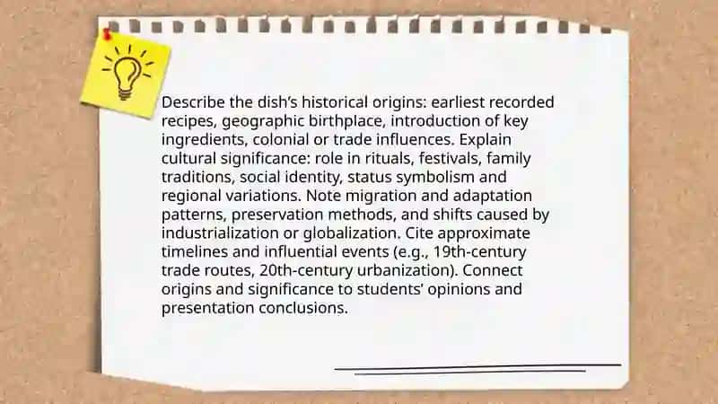 Traditional Dishes Presentation 4