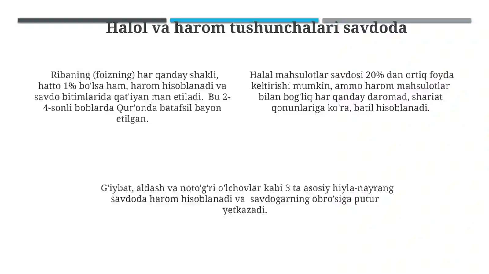 Islomdabozorsavdosiniyuritish 4