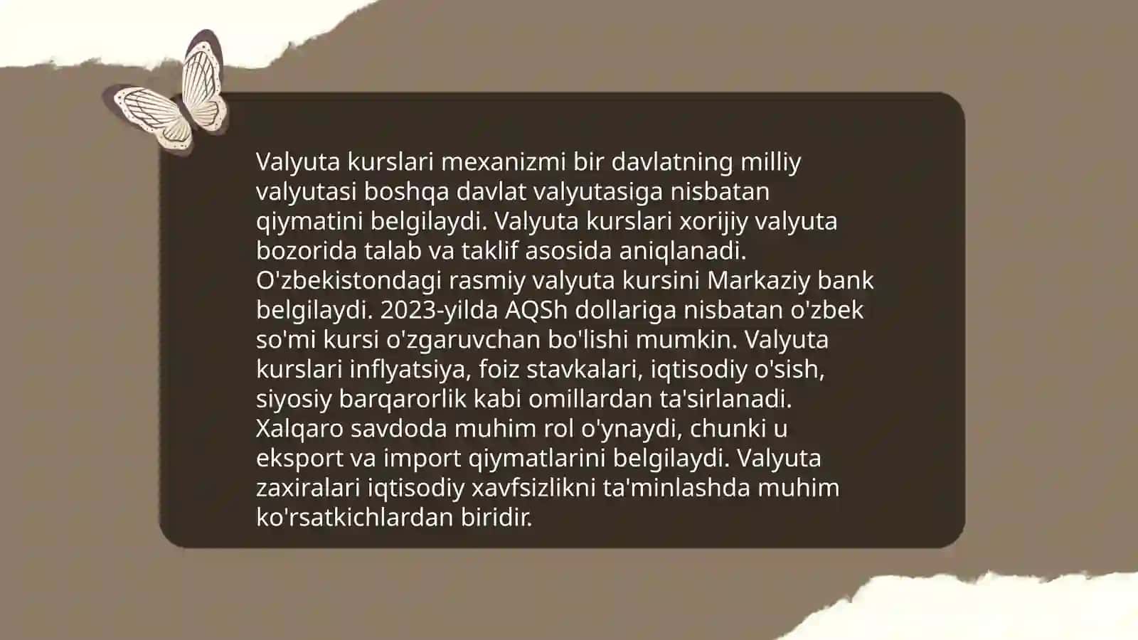 Xalqaro valyuta munosabatlari 4