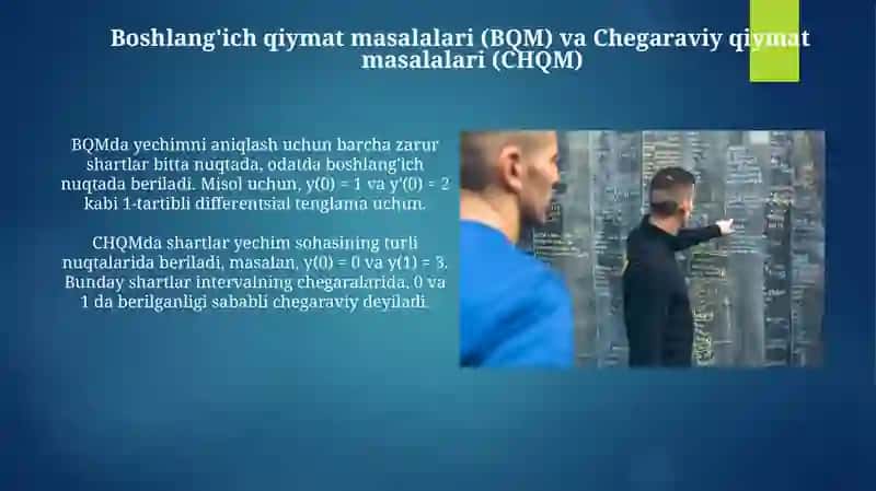 Differensial tenglamalar 4