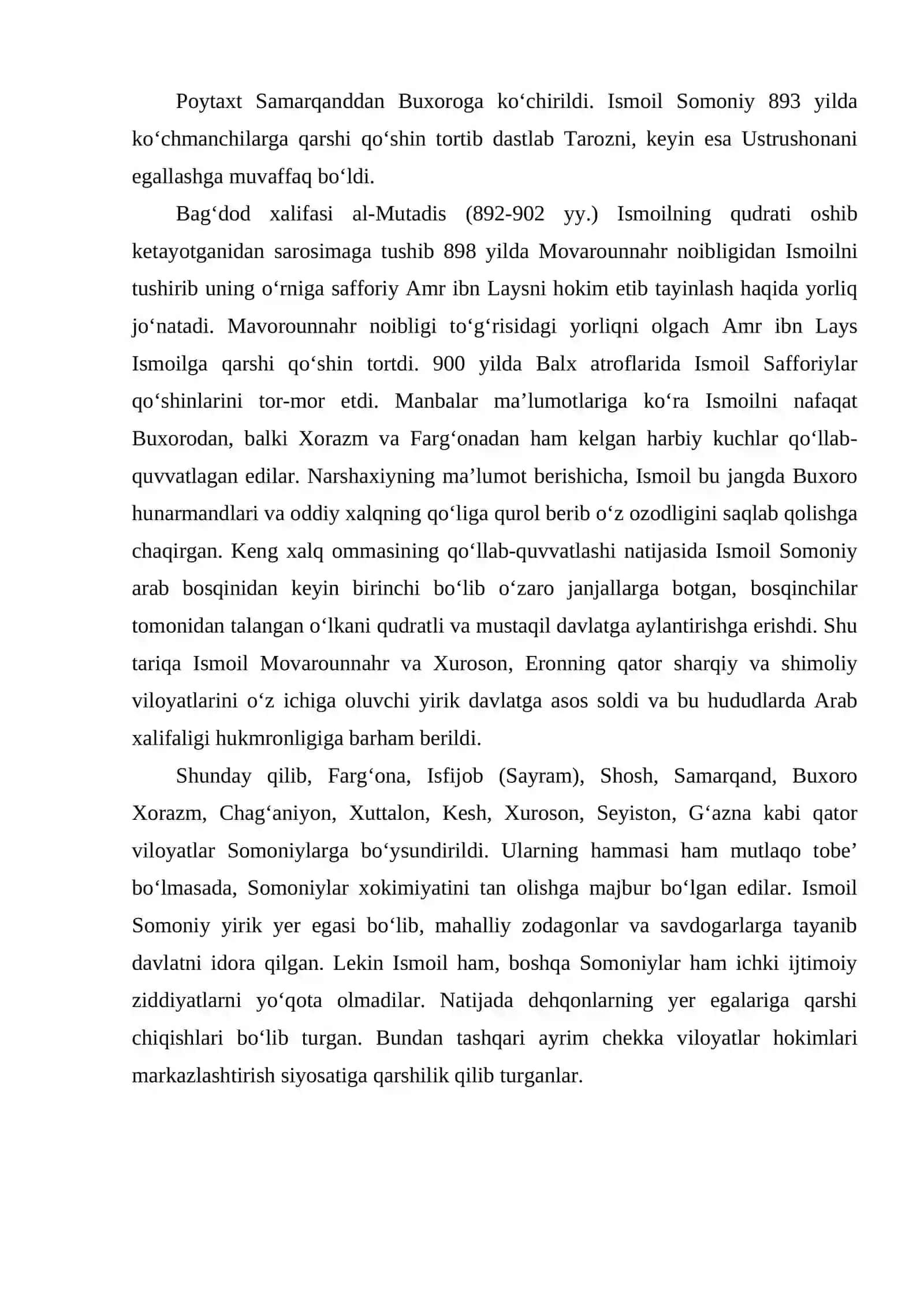 Somoniylar davlati siyosiy tarixi 4