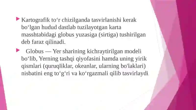 Kartografik proyeksiyalar 4