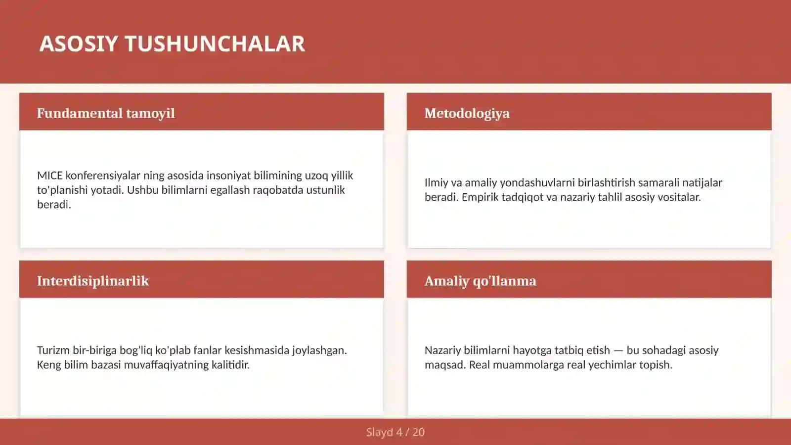 MICE Konferensiyalar 4