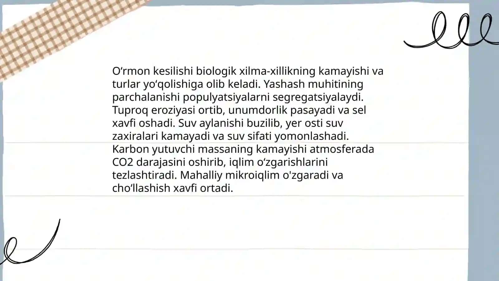 Oʻrmon kesilishi 4