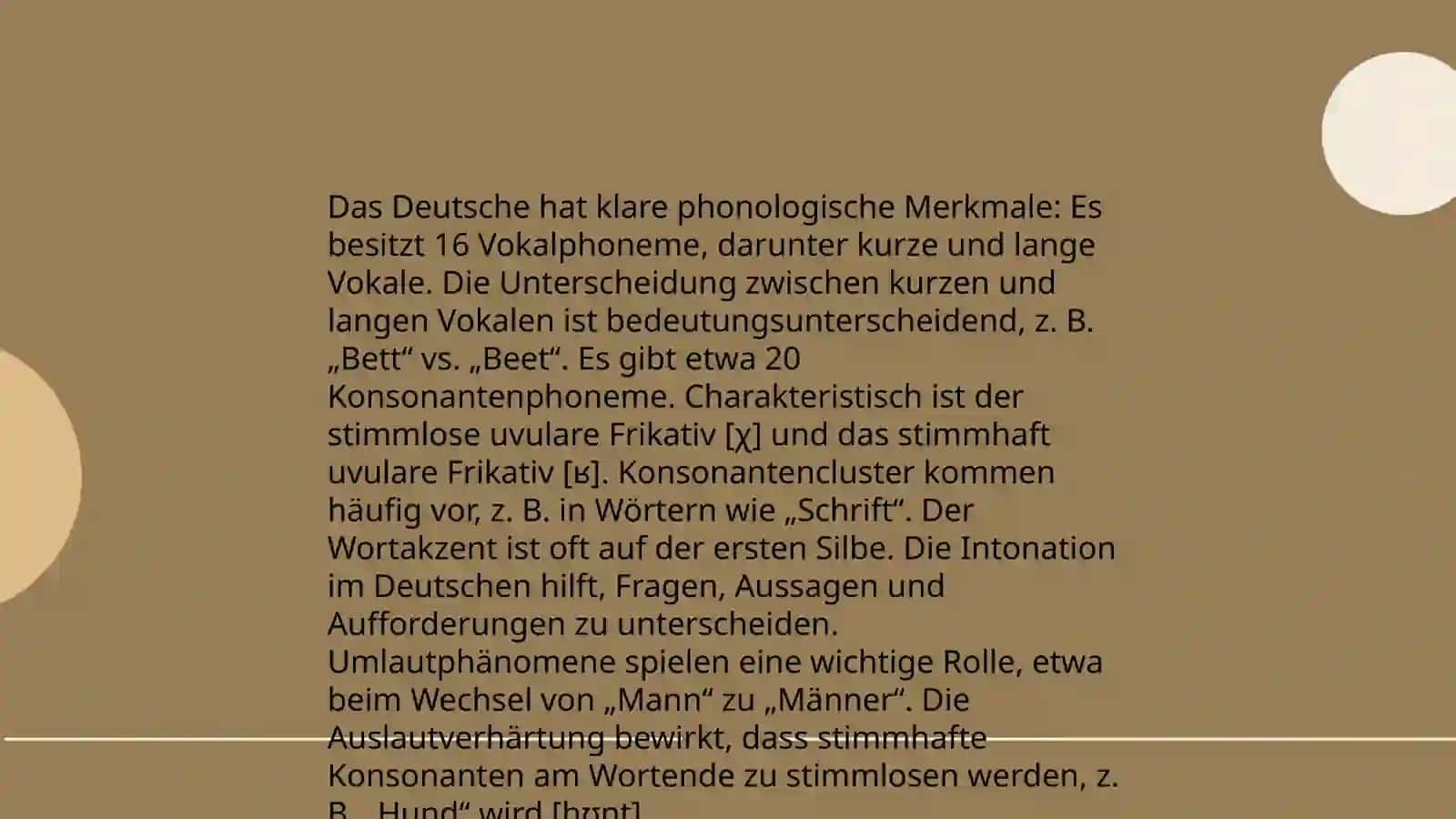 Aussprache und ihre Rolle in der SPRACHE 4