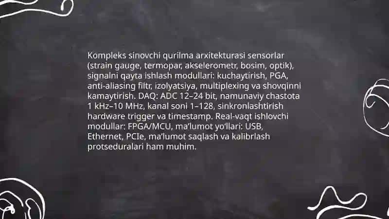 Kompleks sinovchi qurilmalar 4