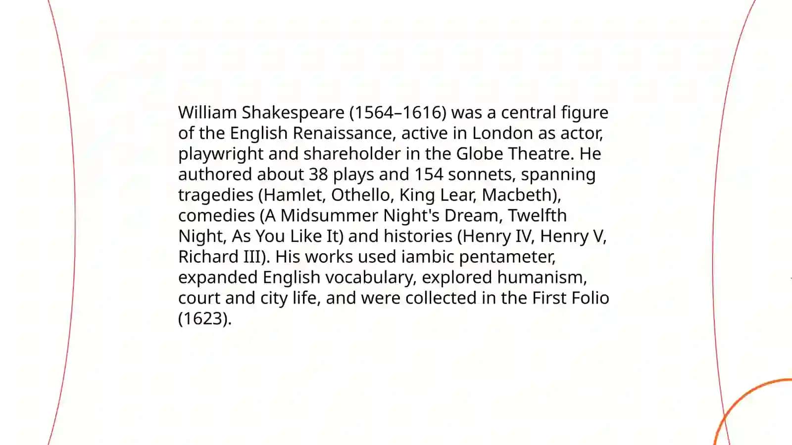 The English Renaissance 4