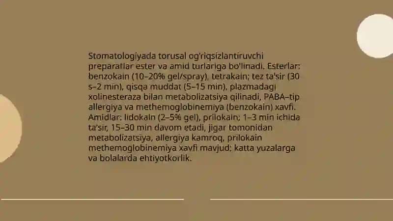 Torusal og’riqsizlantirish 4