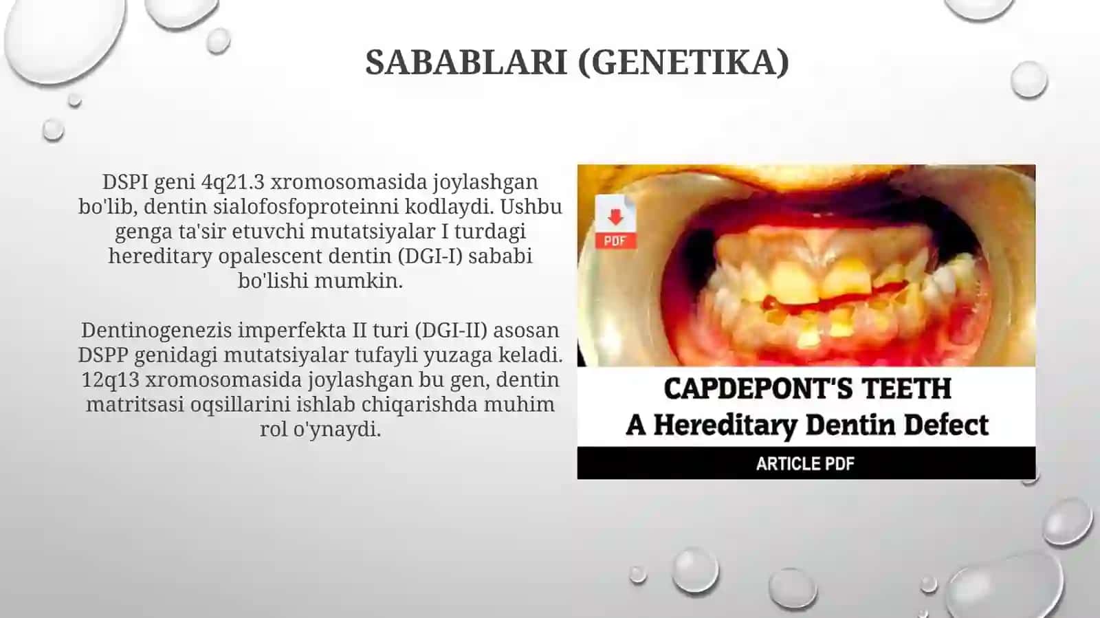 Irsiy tugallanmagan dentinogenez 4
