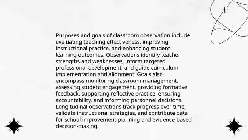 Classroom Observation Methods 4