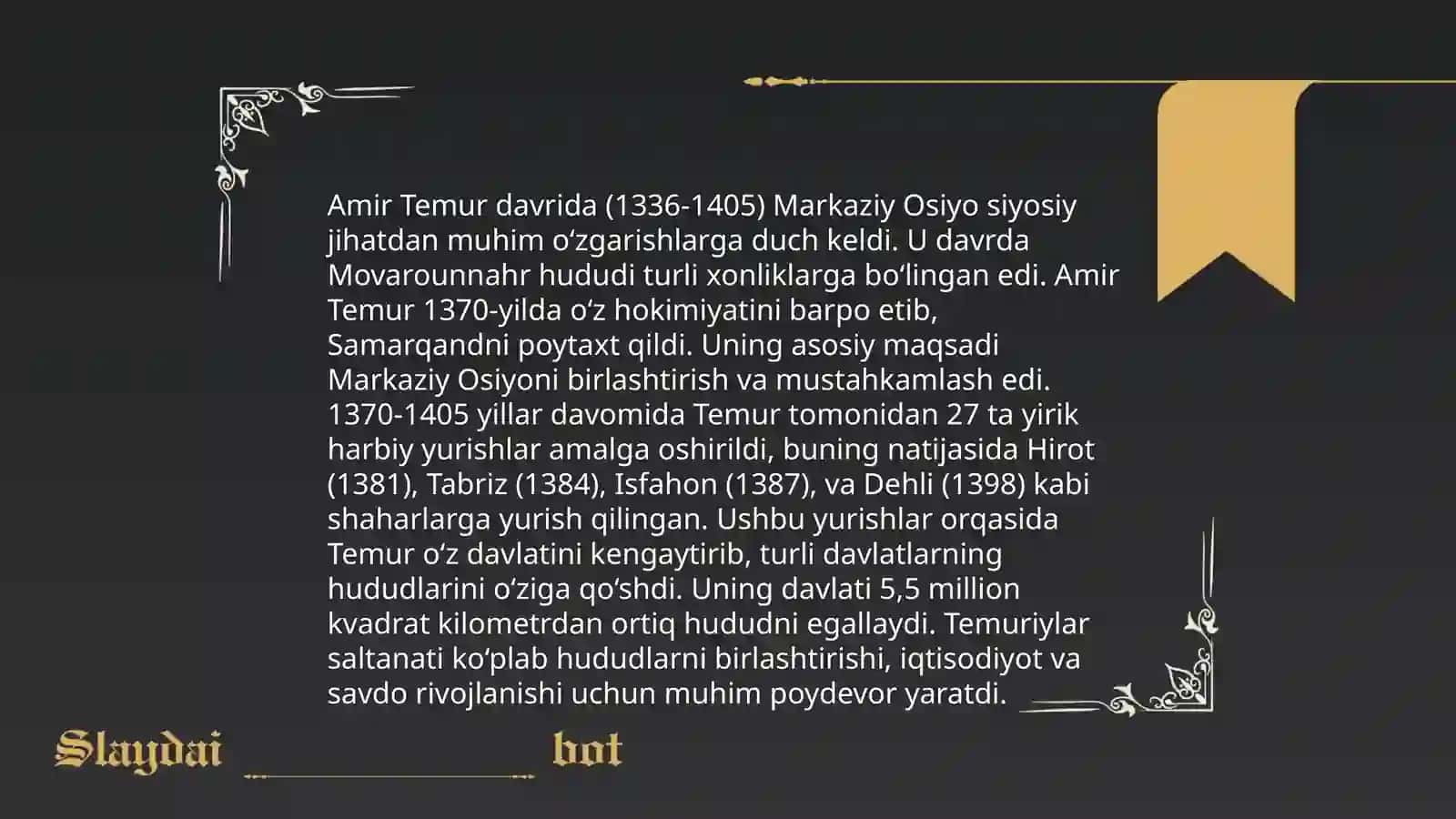 Amir Temur va uning harbiy yurishlari 4