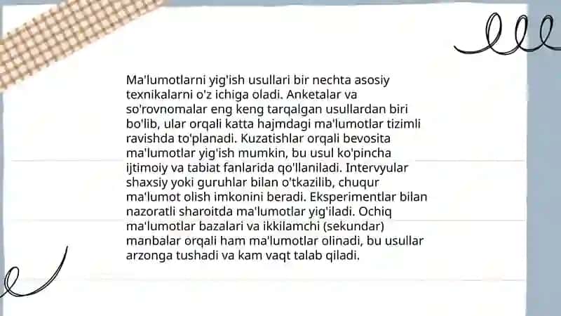 Tasodifiy namunalar 4