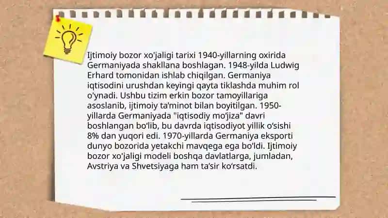 Neoliberalizm va ijtimoiy bozor xo'jaligi 4