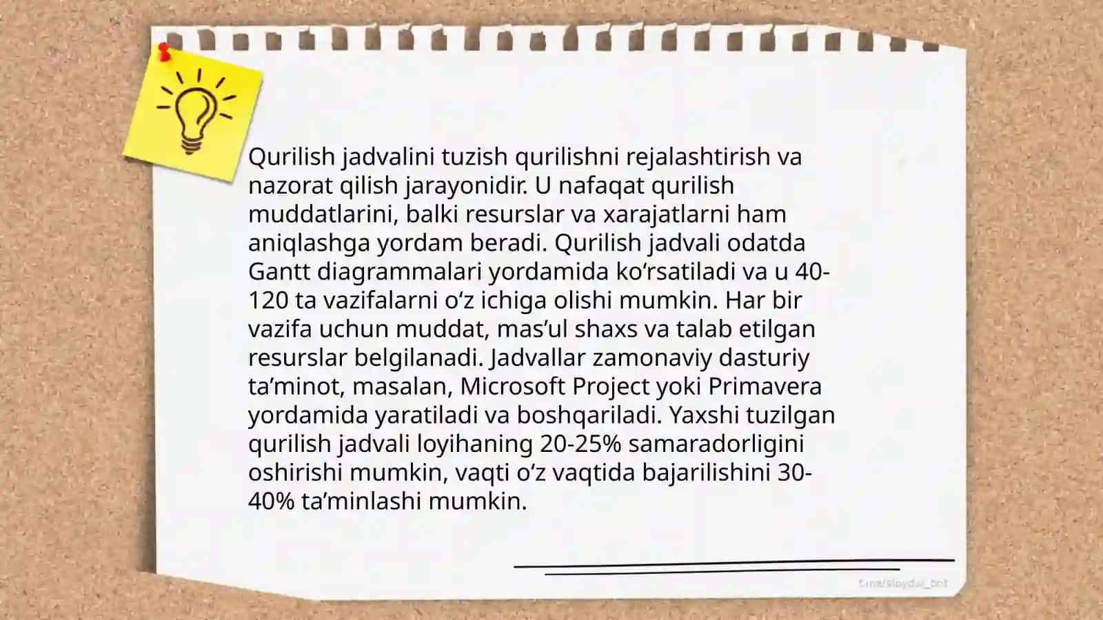 Qurilish ishlab chiqarishini tashkil etish va rejalashtirish 4