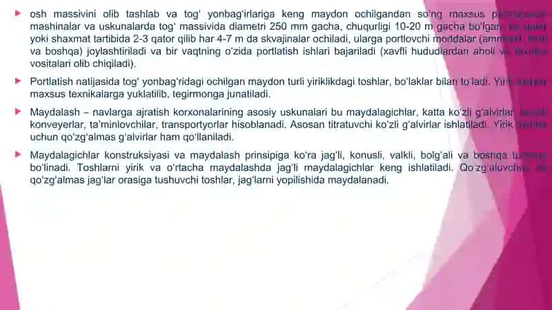 Chaqiq toshli,qum-shag’alli materiallardan tashkil topgan asos qatlamlarini qurushda ishlar sifatini nazorat qilish 4