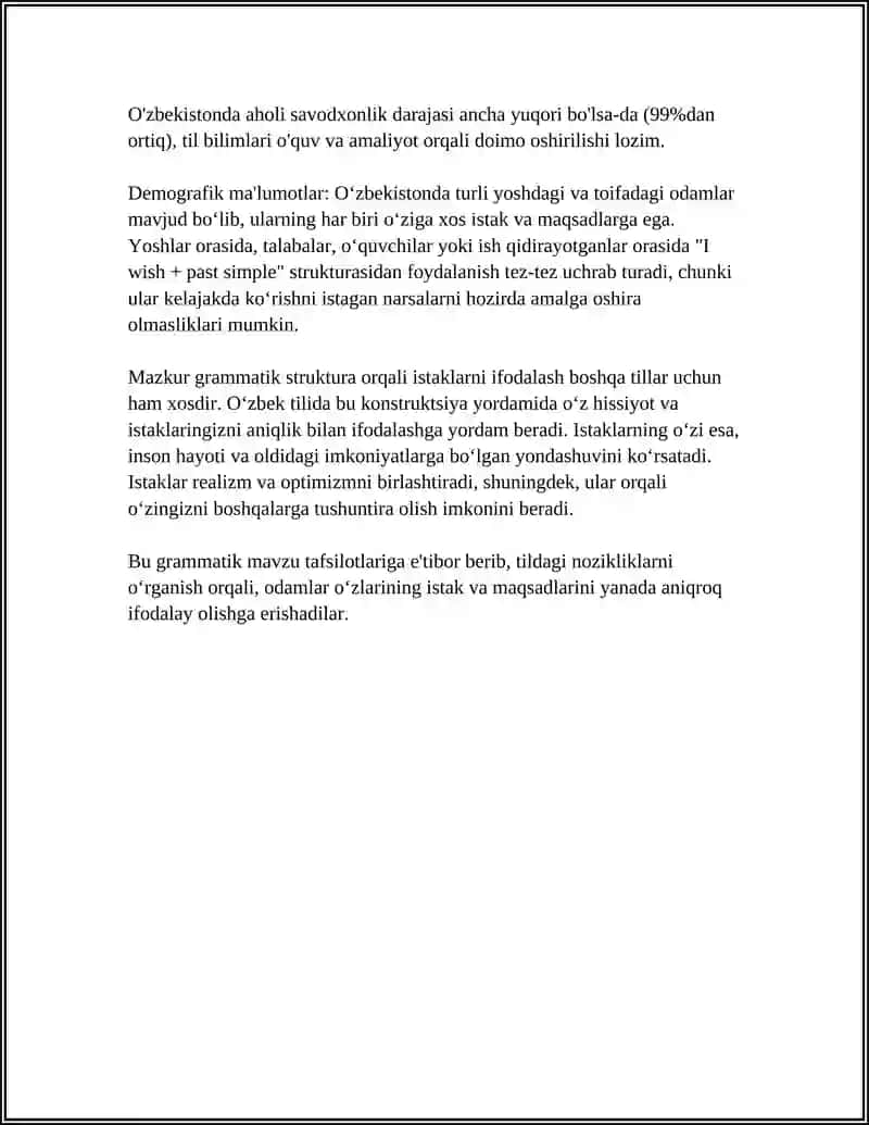 “WISH” LI GAPLAR 4