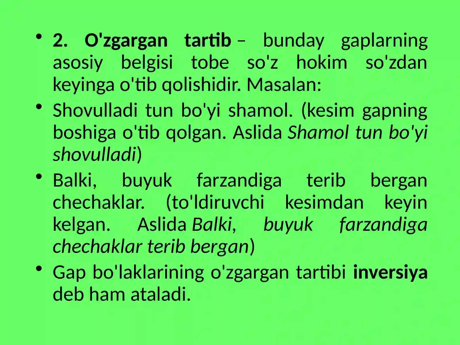 Gap bo`laklari 4