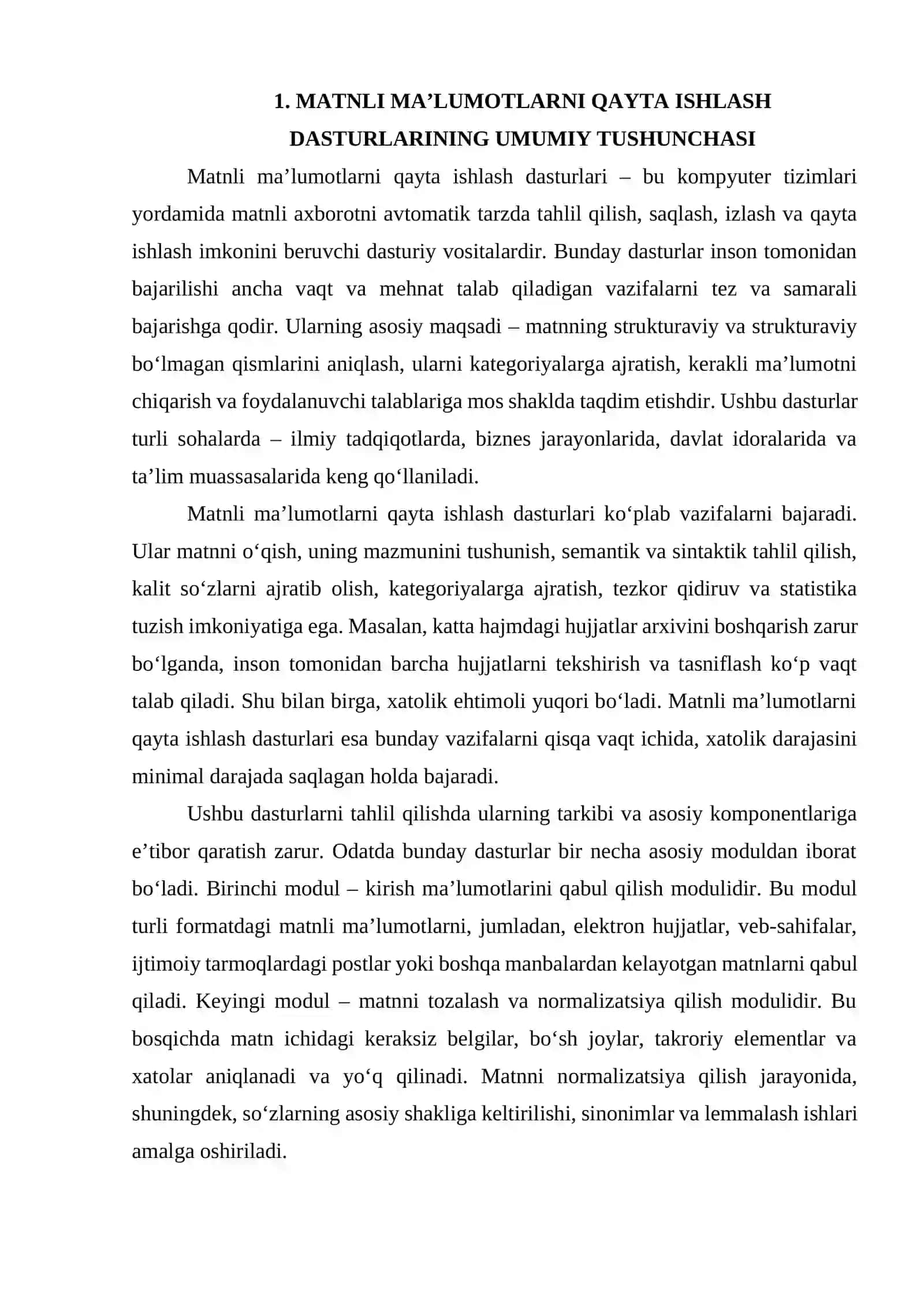 MATNLI MALUMOTLARNI QAYTA ISHLASH DASTURLARINING IMKONIYATLARI 4