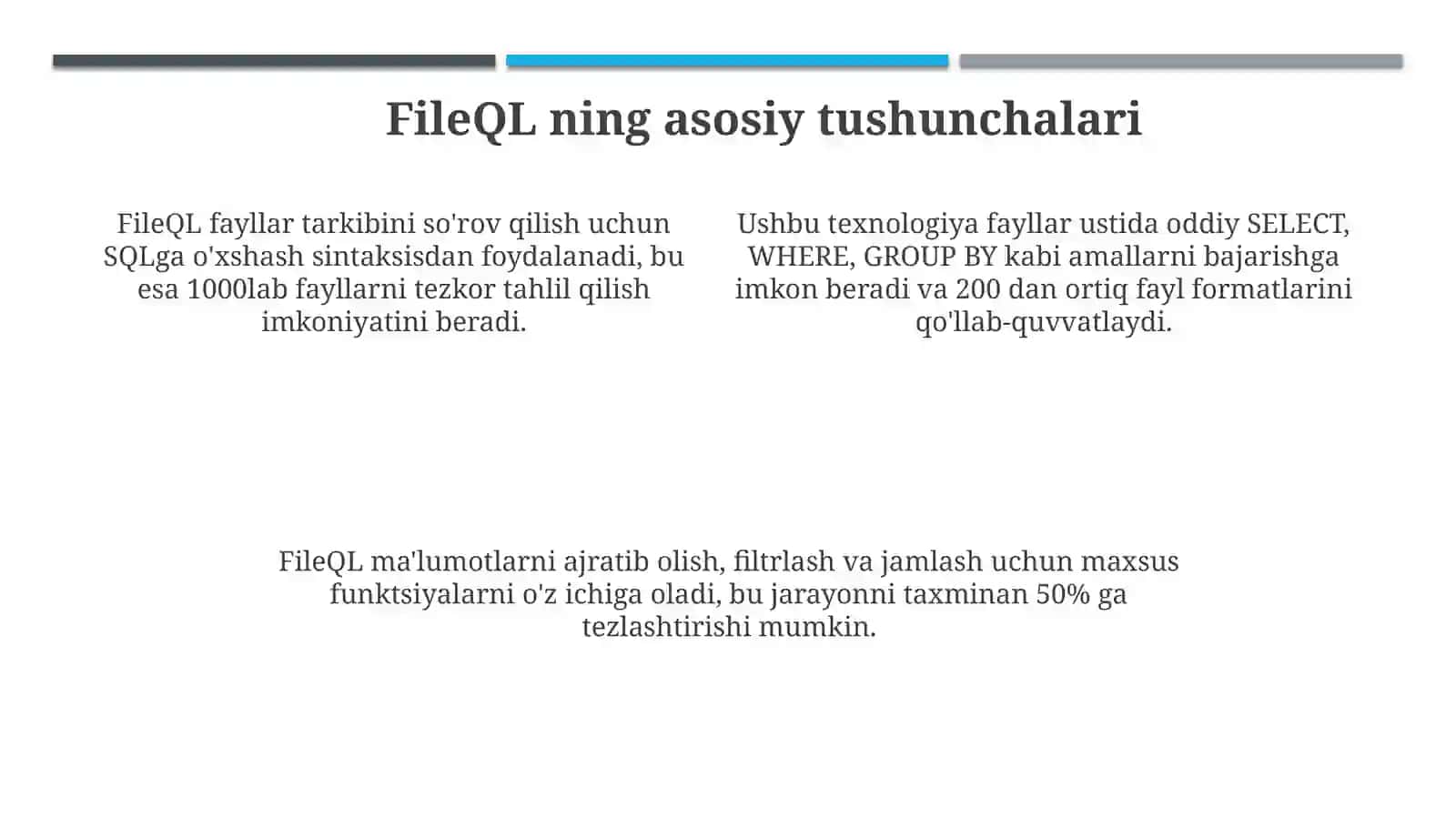 Fayl QL ga kirish 4