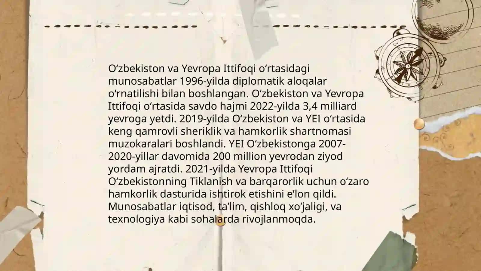 Oʻzbekiston va jahon hamjamiyati 4