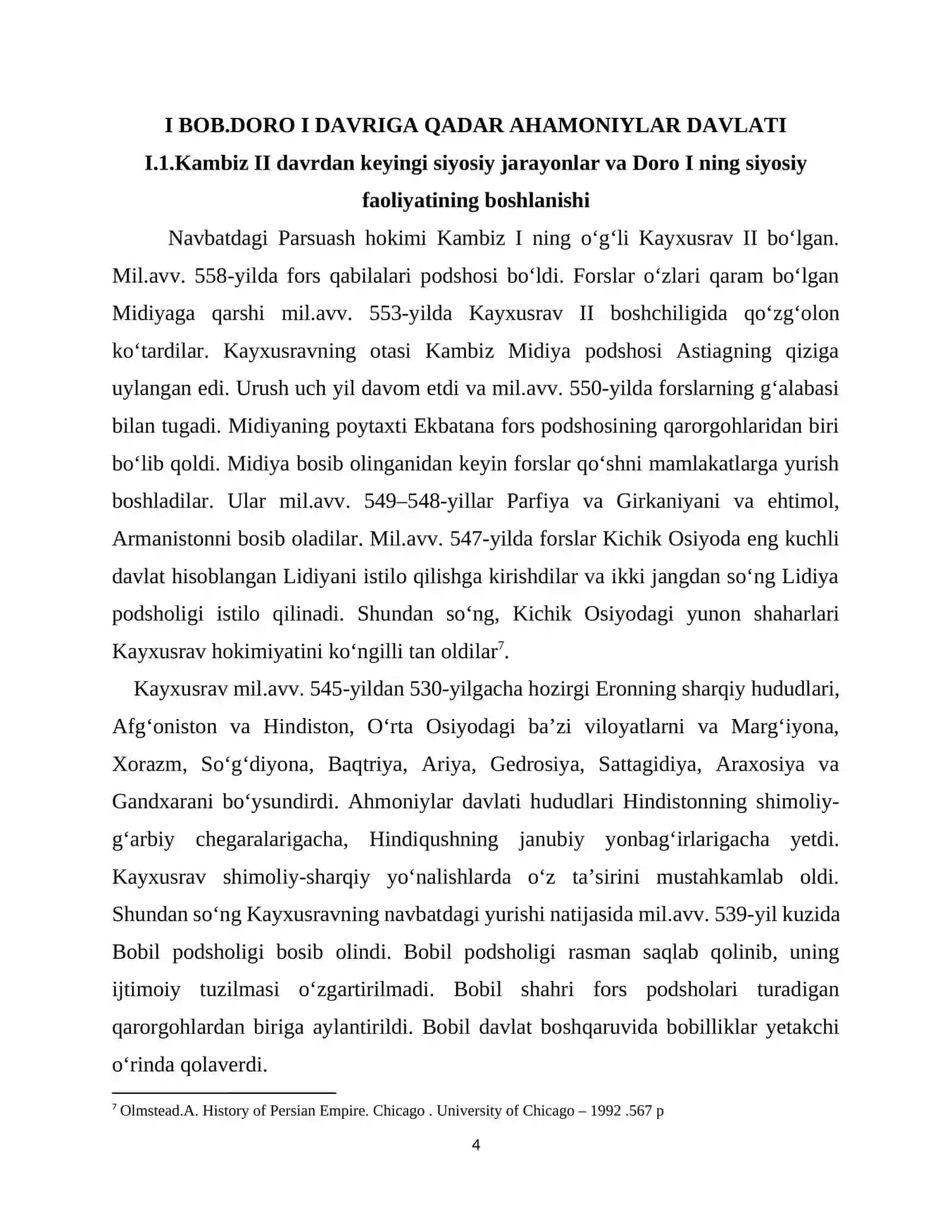 Ahamoniylar sulolasida Doro I davri 4