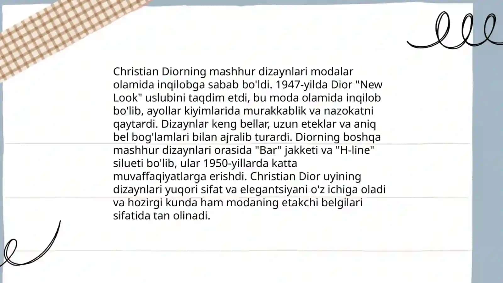 Christian Dior Brendi Tarixi 4