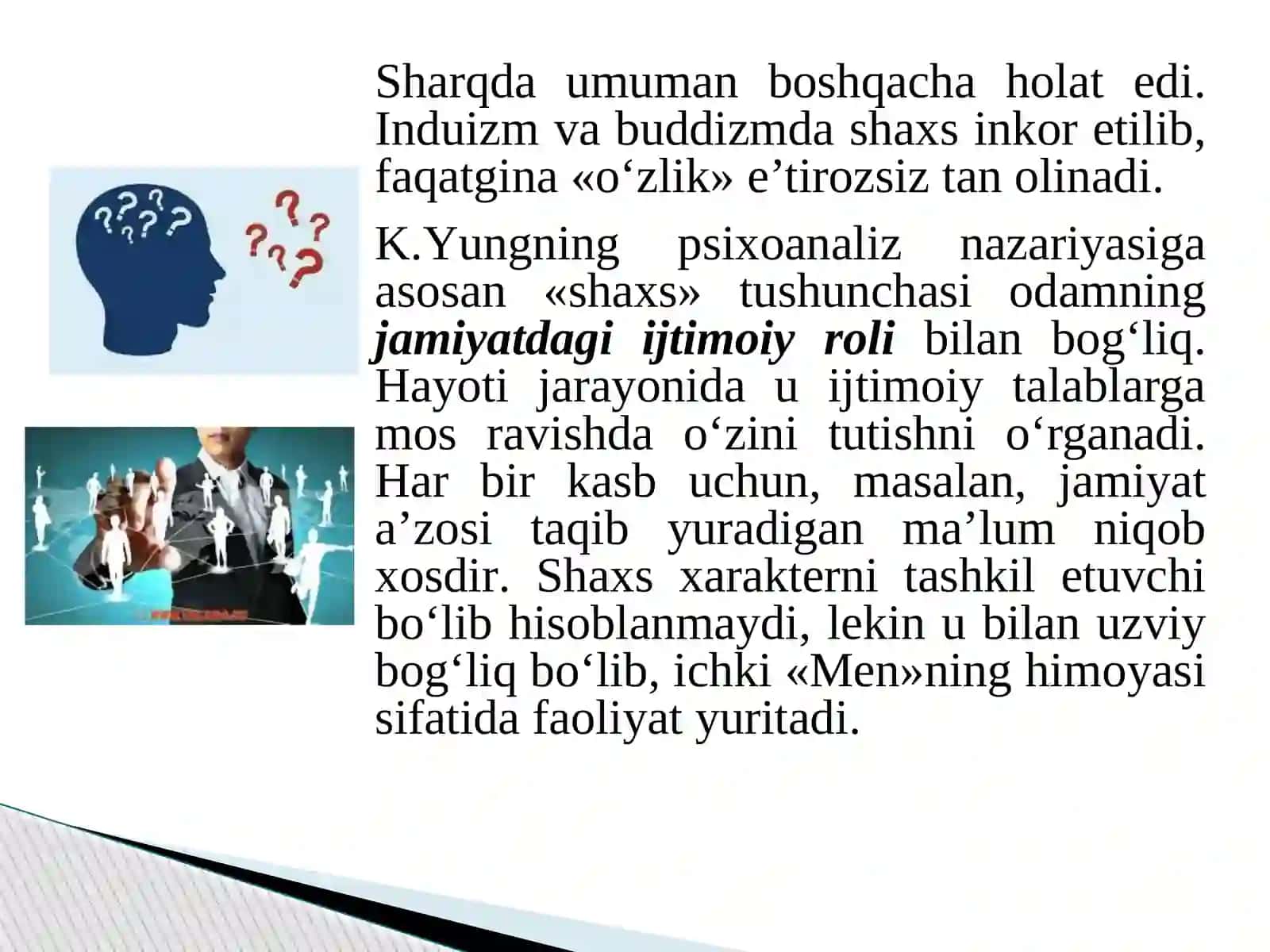 SHAXSNING SHAKLLANISHI 4