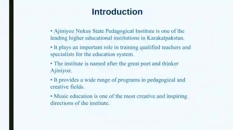 Nukus State Pedagogical Institute 4
