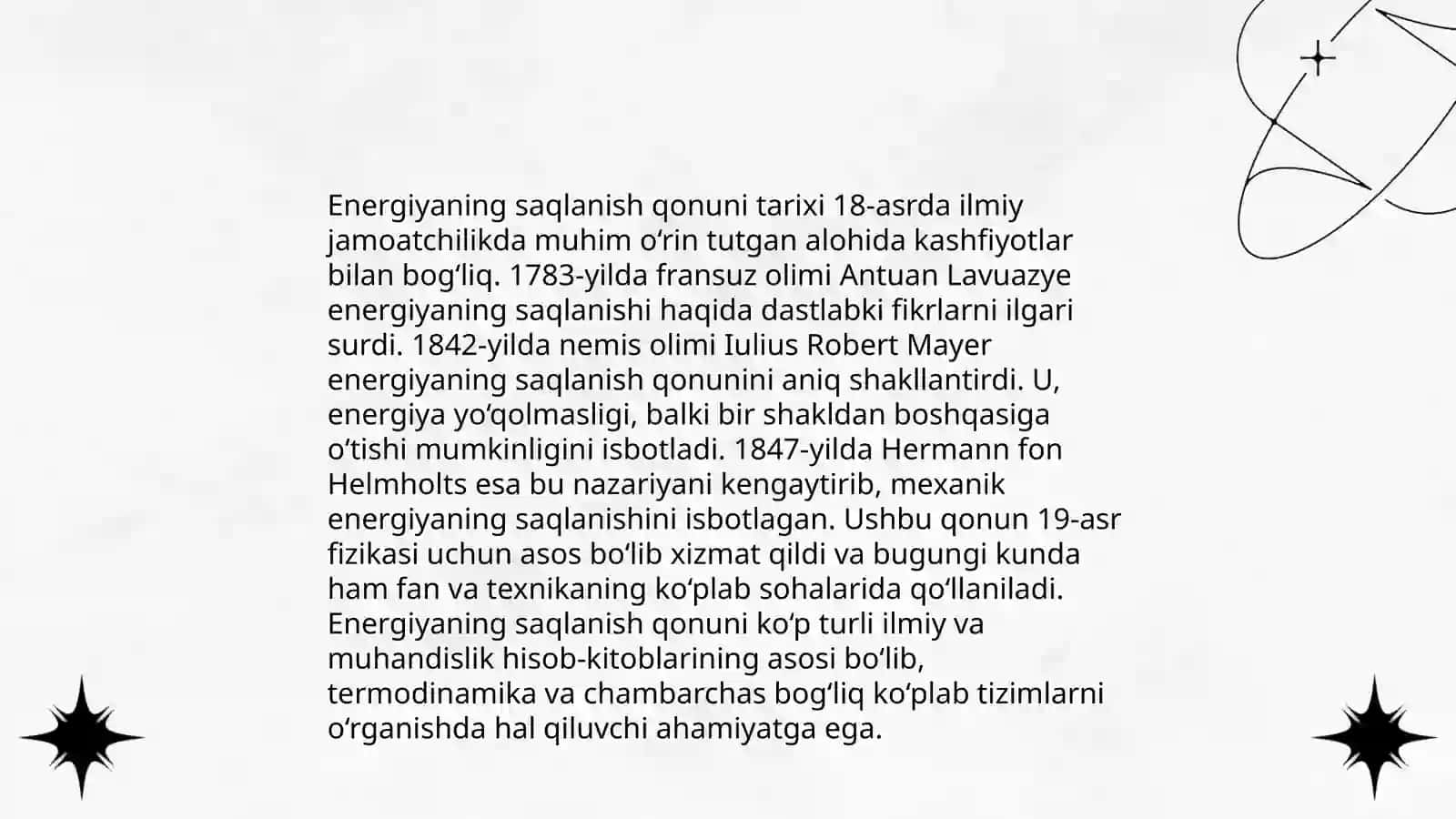Energiyaning saqlanish qonuni 4