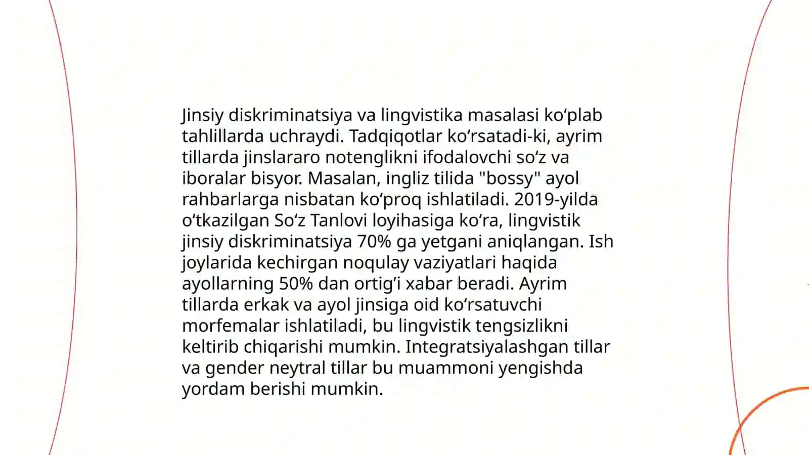 Til va jins munosabati 4