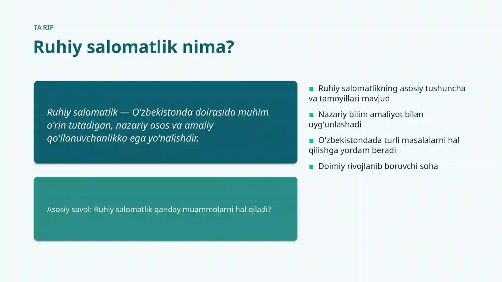 Ruhiy salomatlik 4