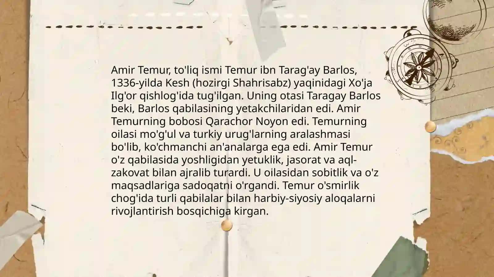 Amir Temur hayoti 4